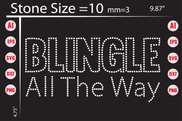 BLINGLE All the WAY Rhinestone Templates: Graphics & T-Shirt Designs Review