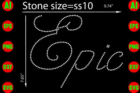 Epic Rhinestone Templates Design: A Designer's Review