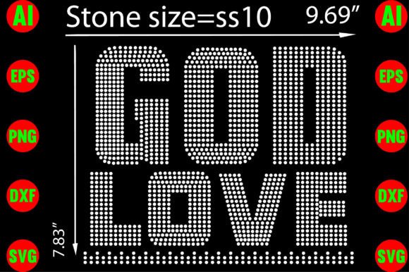 God Love Rhinestone: Graphics & T-Shirt Designs Review