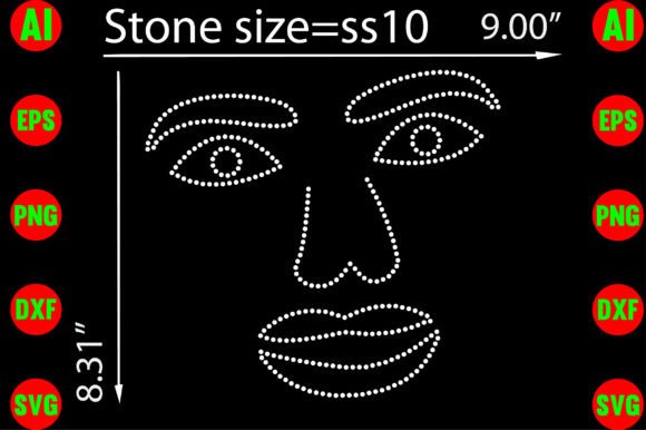 Lady Faces Rhinestone Templates: A Practical Review