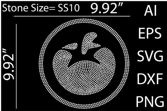 Printable Fruit Rhinestone Templates D: Graphics for T-Shirt Designs Sellers