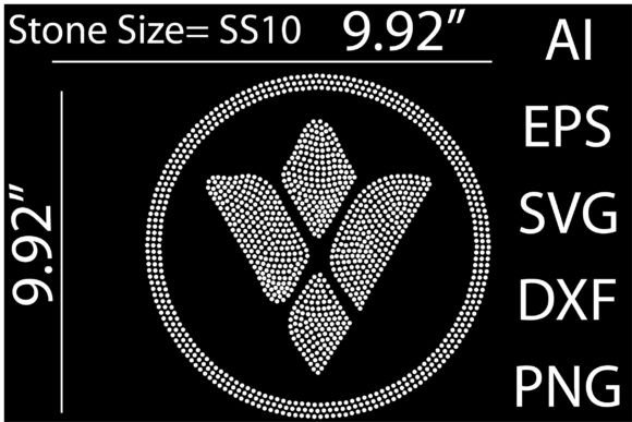 Printable Logo Rhinestone Graphic Templates for T-Shirts