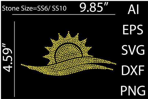 Printable Sun Rhinestone Templates De